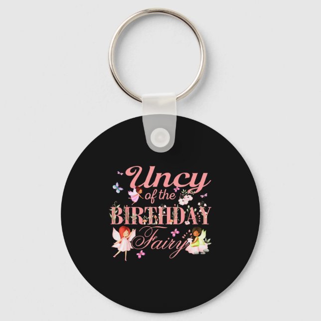 Chaveiro Uncy Of The Birthday Fairy Little Girl Magical Fam (Frente)