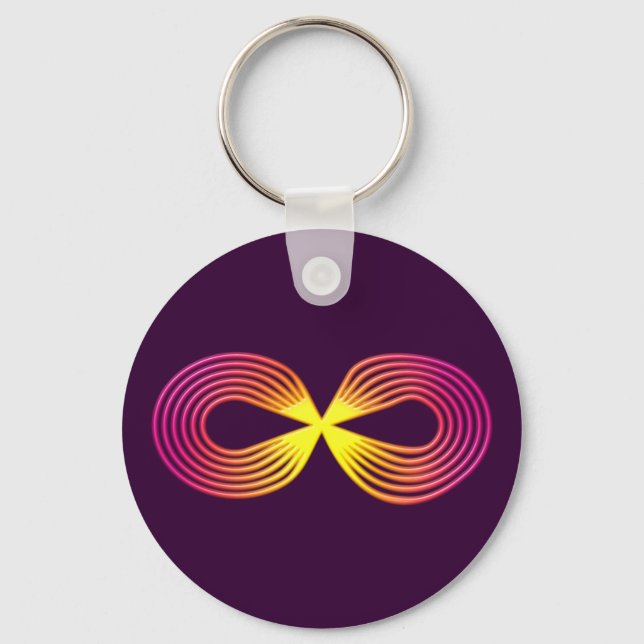 Chaveiro Unendlich Zeichen assina eternidade (Frente)