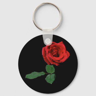 Chaveiro Única rosa vermelha