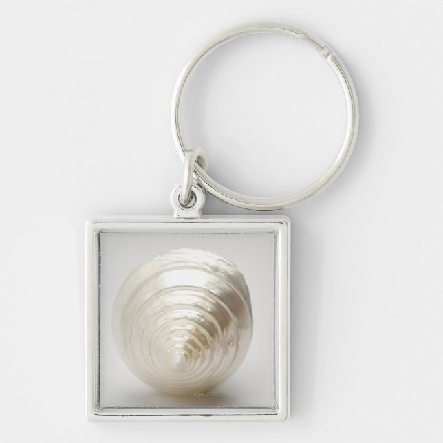 Chaveiro Único seashell espiral (Frente)