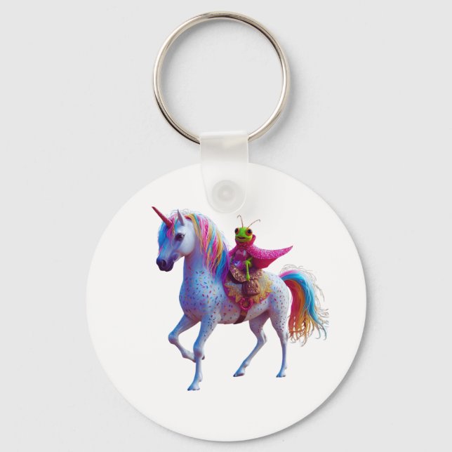 Chaveiro Unicorn Critter  (Frente)