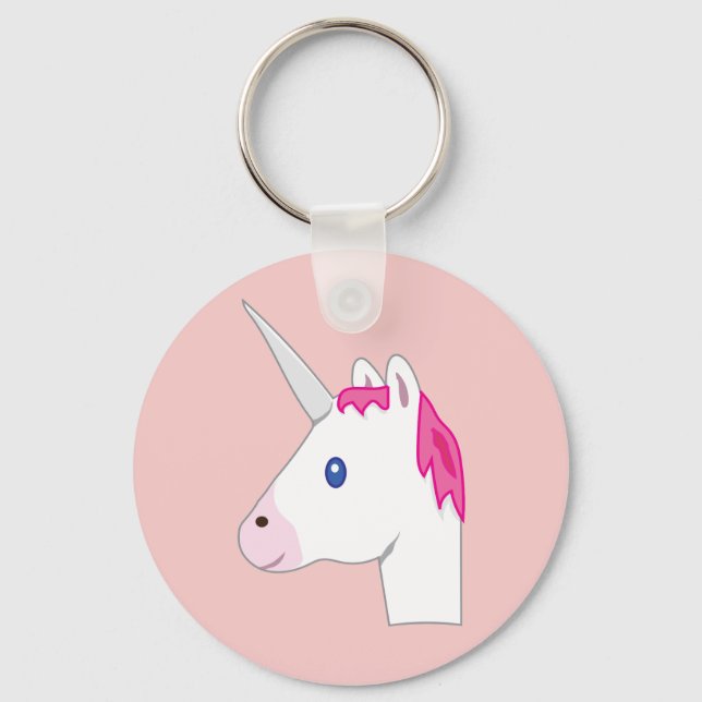 Chaveiro Unicorn emoji (Frente)