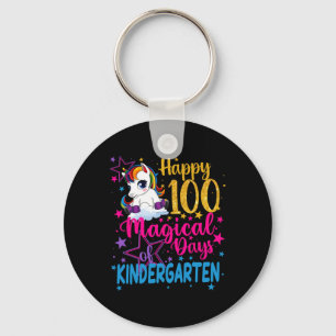 Chaveiro Unicorn Feliz 100 Dias Mágicos De Kinder