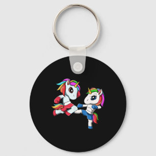Chaveiro Unicorn Muay Thai - Gif de Boxe Tailandesa e Kickb