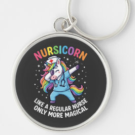 Chaveiro Unicorn Nurse Energy Bright and Magical 