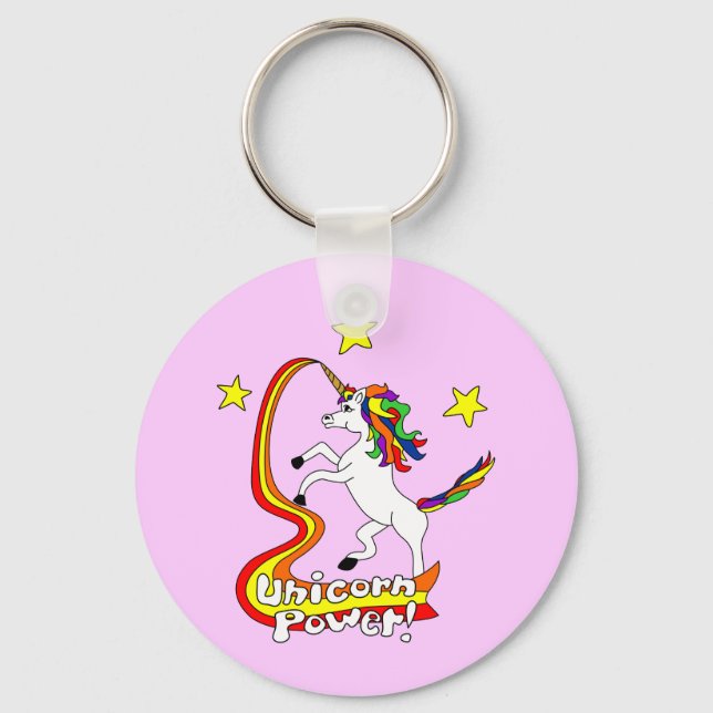 Chaveiro Unicorn Power! (Frente)