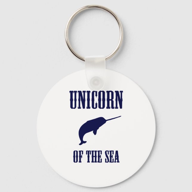 Chaveiro Unicórnio do Mar (Narwhal) (Frente)