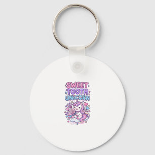 Chaveiro Unicórnio Doce Dente Unicórnio Fofo Pastel Present