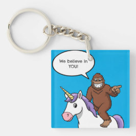 Chaveiro Unicórnio e Pé Grande dizem que ambos acreditam em