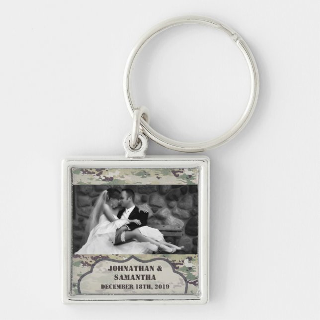 Chaveiro Uniforme de Camo OCP do Exército de Chave Personal (Frente)