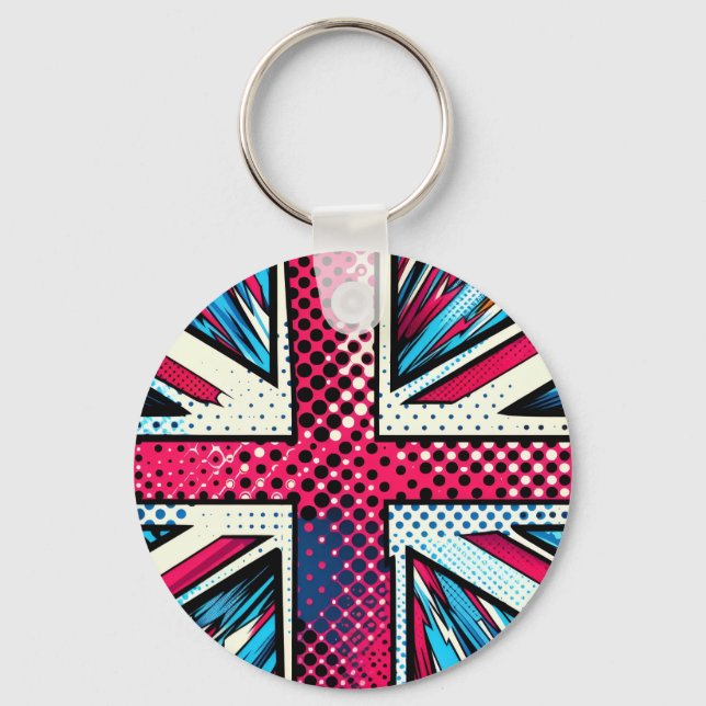 Chaveiro Union Jack (Frente)