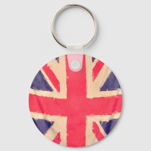 Chaveiro UNION JACK FLAG grunge