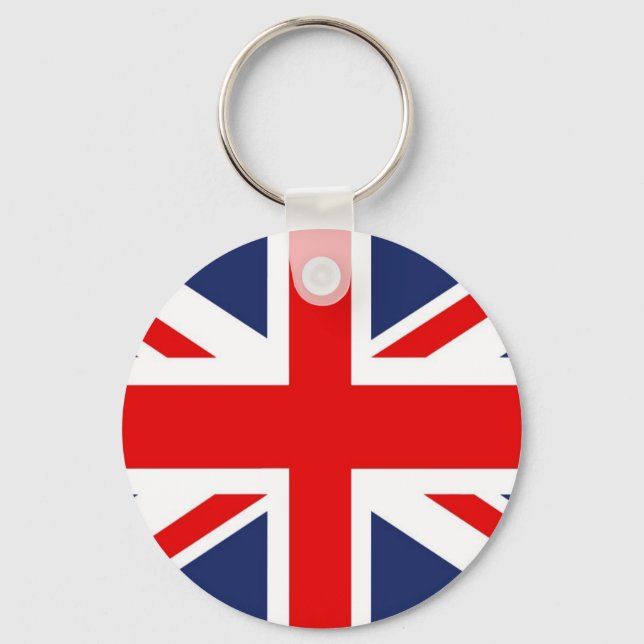 Chaveiro Union Jack Flag-Reino Unido (Frente)
