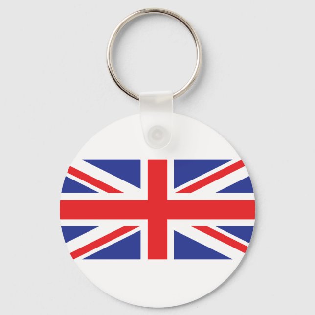 Chaveiro Union Jack UK Flag (Frente)