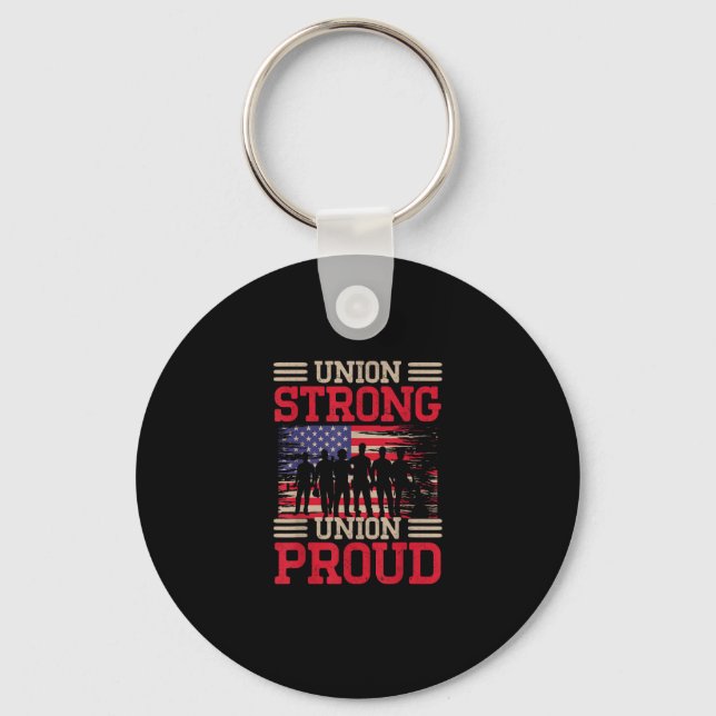 Chaveiro Union Laborer Union Strong Labour Union Worker Uni (Frente)