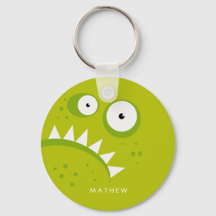 Chaveiro Unique Grumpy Angry Funny Scary Green Monster