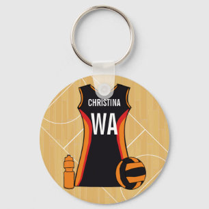 Chaveiro Unique Personalised Netball