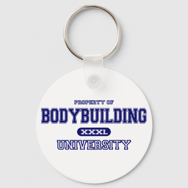 Chaveiro Universidade de Bodybuilding (Frente)