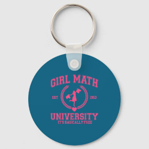 Chaveiro Universidade de Matemática de Menina É Basicamente