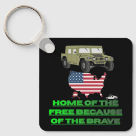 Chaveiro Unstoppable veterans black