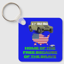 Chaveiro Unstoppable veterans blue