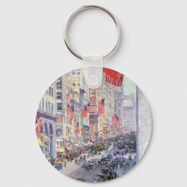 Chaveiro Up the Avenue from 34th Street, maio de 1917, por  (Frente)