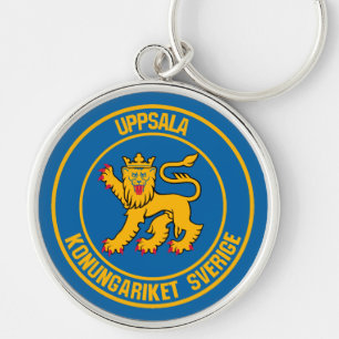 Chaveiro Uppsala Round Emblem