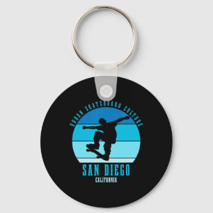 Chaveiro Urn de Skateboard San Diego California Skateboardi