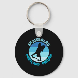Chaveiro Urn de skatista Portland Oregon Skateboarding 3