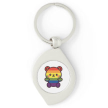 Ursinho Arco-Íris Kawaii - Uma Esmagada LGBTQ+ Org