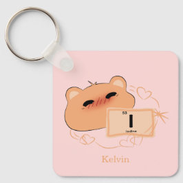 Chaveiro Urso Bonito Apaixonado Por "I" Personalizar Chavei