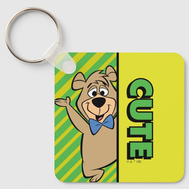 Chaveiro Urso Boo-Boo Bonito (Frente)