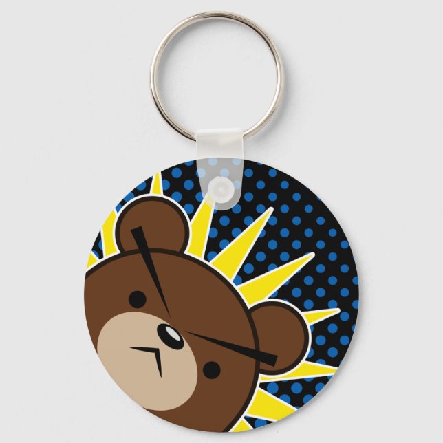 Chaveiro Urso Cinzento (Frente)