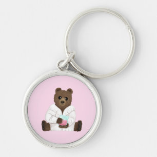 Chaveiro Urso da Ciência