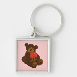 Chaveiro Urso de desenho animado bonito