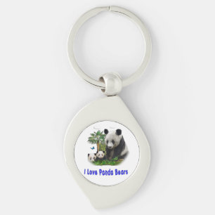 Chaveiro Urso de Panda