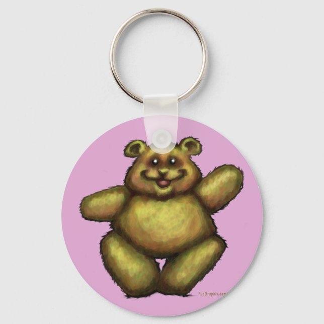 Chaveiro Urso de Teddy (Frente)