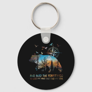 Chaveiro Urso E Na Floresta Vou Ao Perder Da Minha Mente E