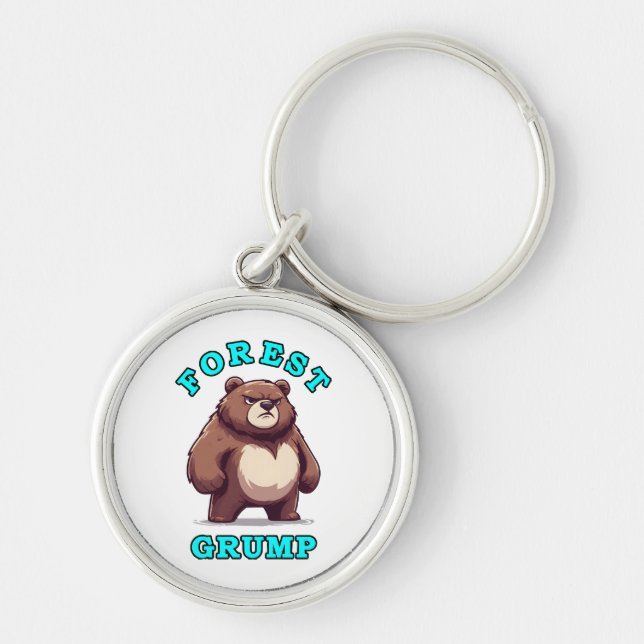 Chaveiro Urso Engraçado (Frente)