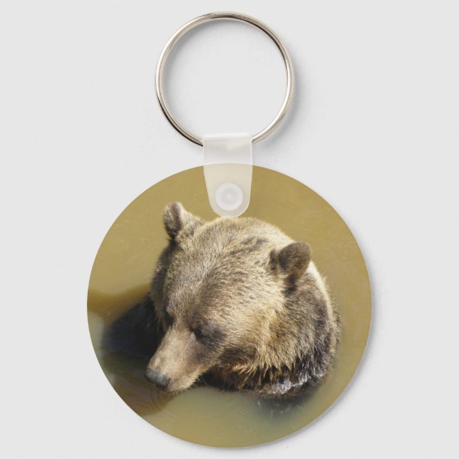 Chaveiro Urso Grizzly (Frente)