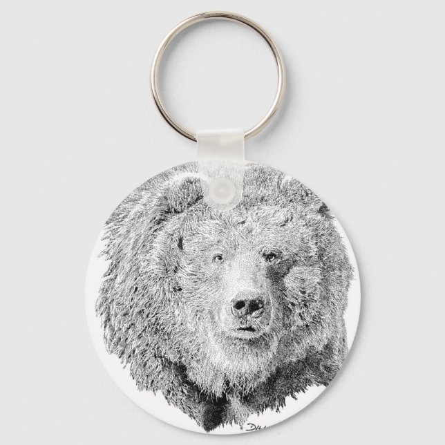 Chaveiro Urso Grizzy (Frente)