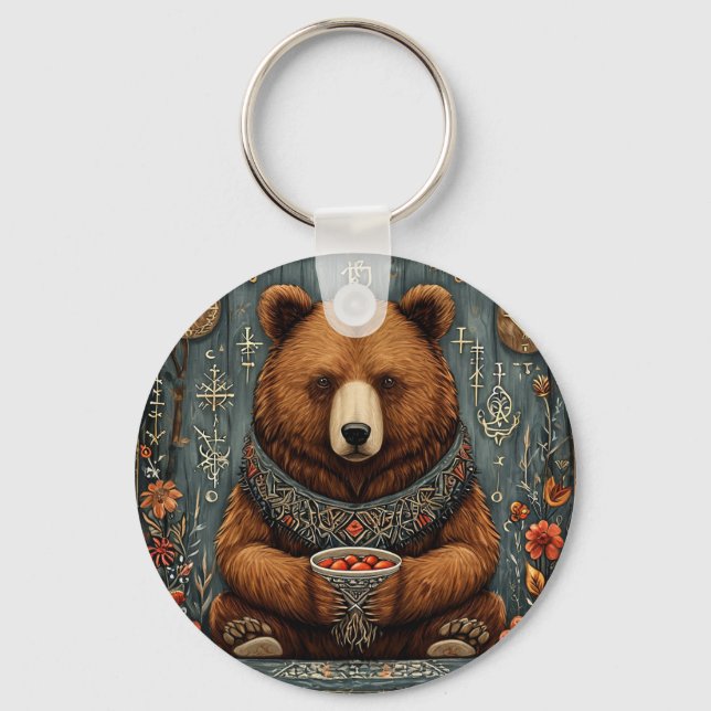 Chaveiro Urso majestoso (Frente)