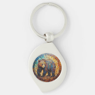 Chaveiro Urso Pardo em Design Artístico