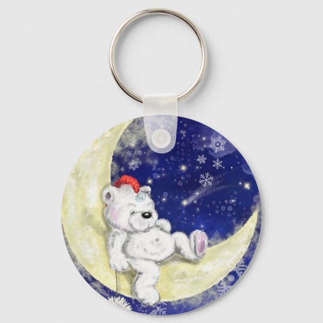 Chaveiro Urso Pequeno Doce Sonhando - Bonito (Frente)