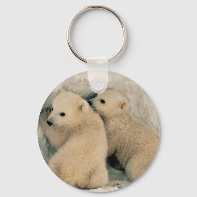 Chaveiro Urso Polar (Frente)
