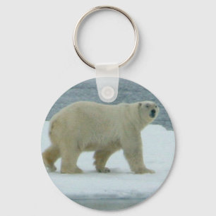 Chaveiro Urso Polar Branco