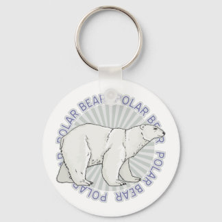 Chaveiro Urso Polar Clássico