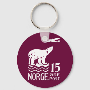 Chaveiro Urso Polar Norueguês 1925