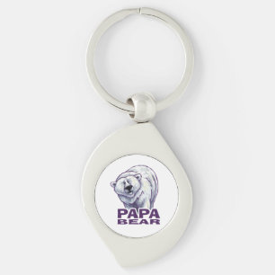 Chaveiro Urso Polar Papa