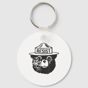 Chaveiro Urso Resiste Protege Parque Nacional Anti Trump 86